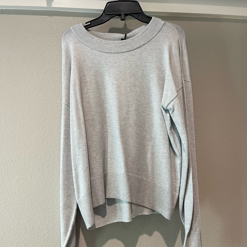 NWT gray sweater